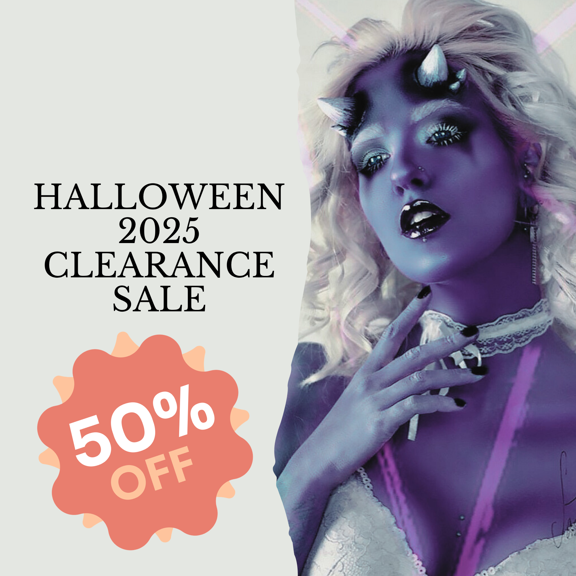 Halloween 2025 Stock Clearance (VANILLA)