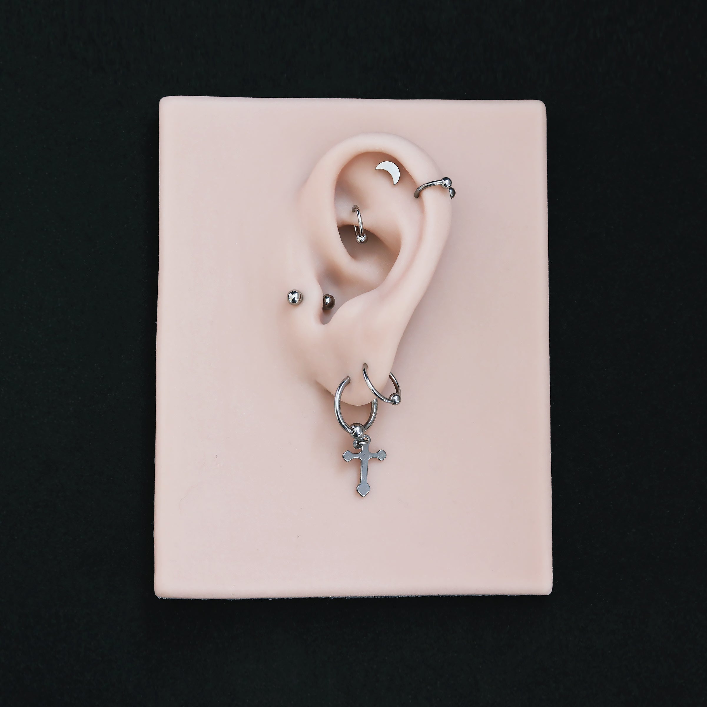 Human Ear Jewellery Display - Large Base