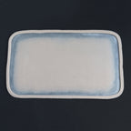 Regular Silicone Patch - Silicone makeup prosthetic in vanilla shade on a black surface